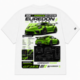 Camiseta Oversized Porsche 911 GT3 RS - Euredon Motors