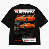 Camiseta Oversized Toyota Supra MK4 - Euredon Motors