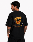 Camiseta Oversized Pizza Slice Gamer - Euredon