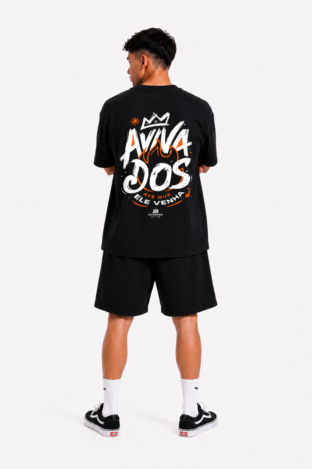 Camiseta Oversized Avivados - Euredon Faith
