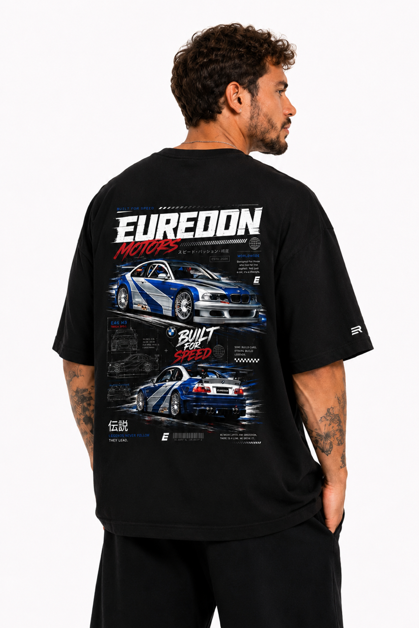 Camiseta Oversized Most Wanted - Euredon