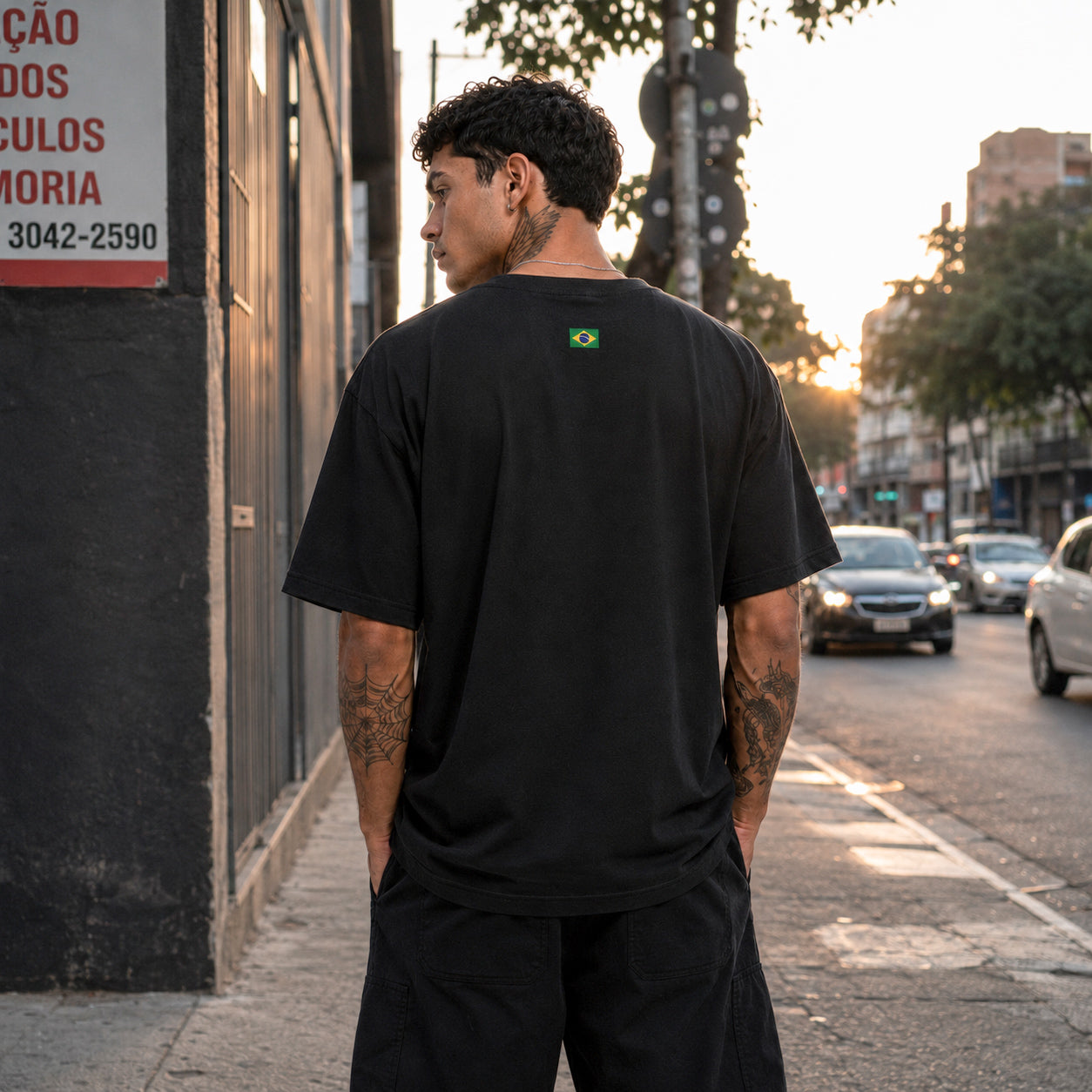 Camisa  Seleção Brasileira Oversized - Pelé Campeão