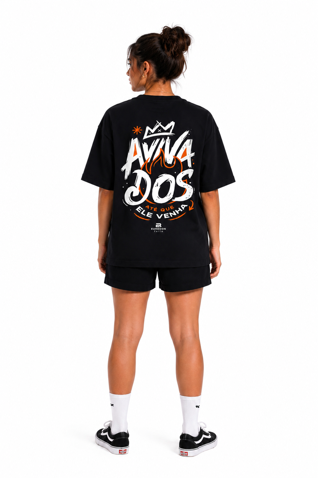 Camiseta Oversized Avivados - Euredon Faith