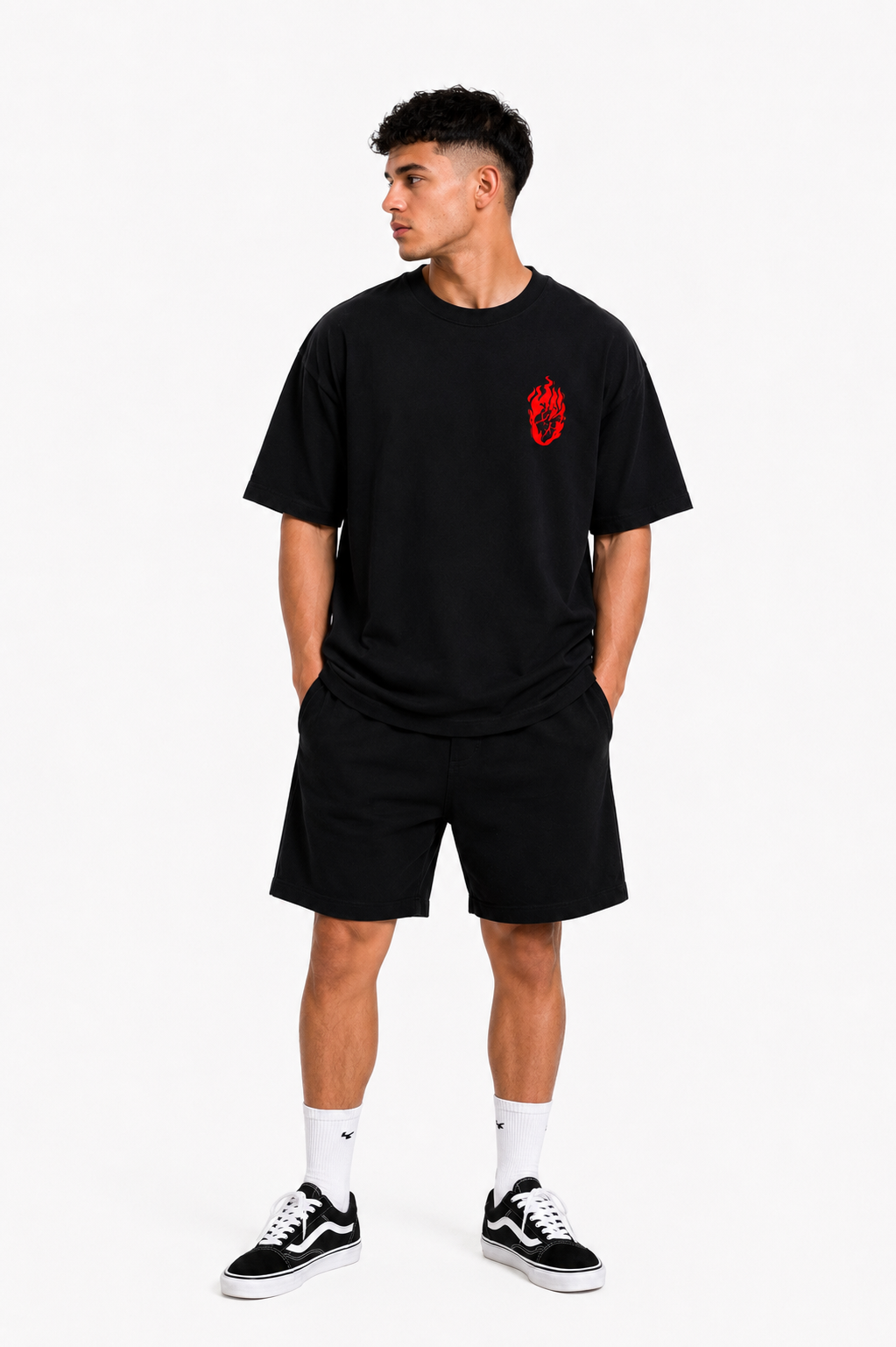 Camiseta Oversized Eis me Aqui Senhor - Euredon Faith