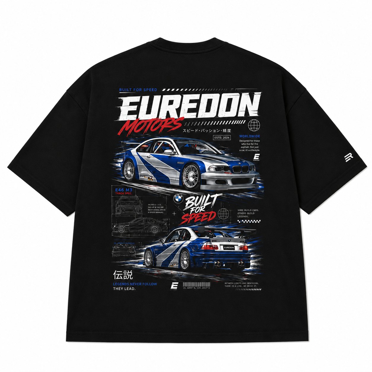 Camiseta Oversized Most Wanted - Euredon