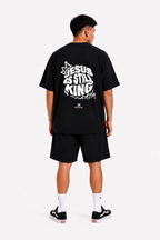 Camiseta Oversized Jesus is Still King - Euredon Faith