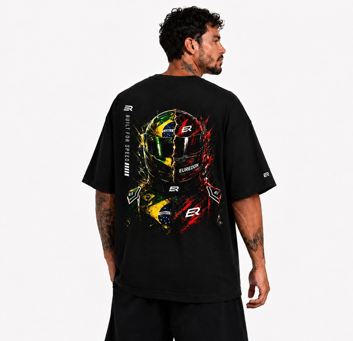 Camiseta Oversized Piloto F1 - Euredon Motors