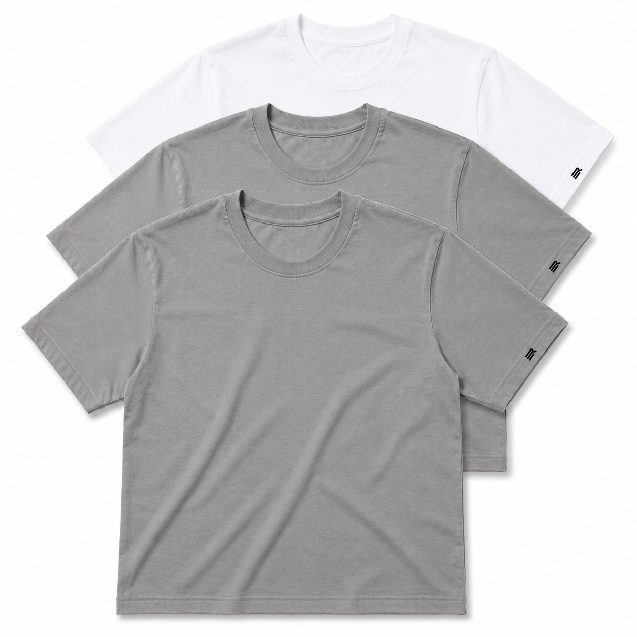 Kit com 3 Camisetas Básicas Euredon