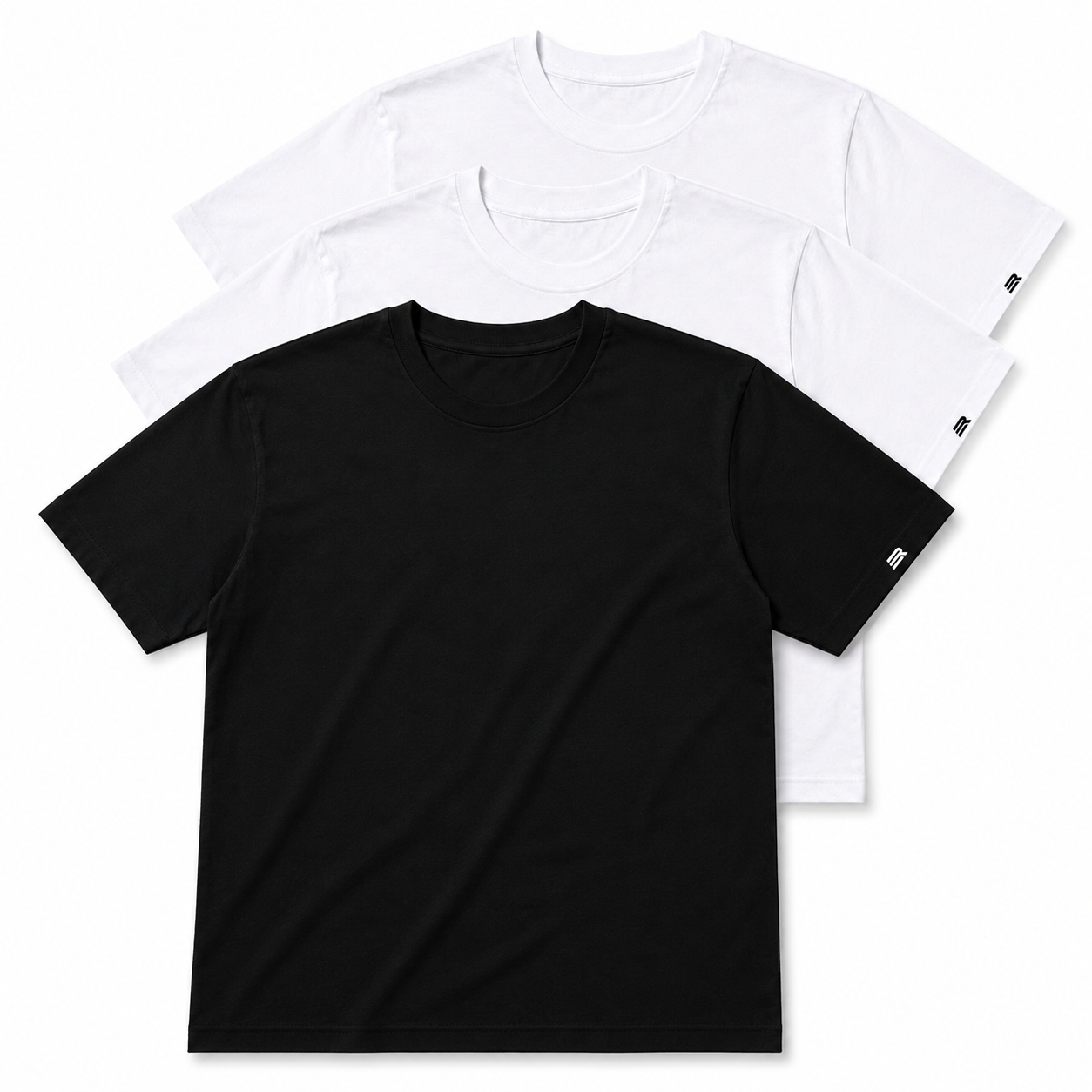 Kit com 3 Camisetas Básicas Euredon