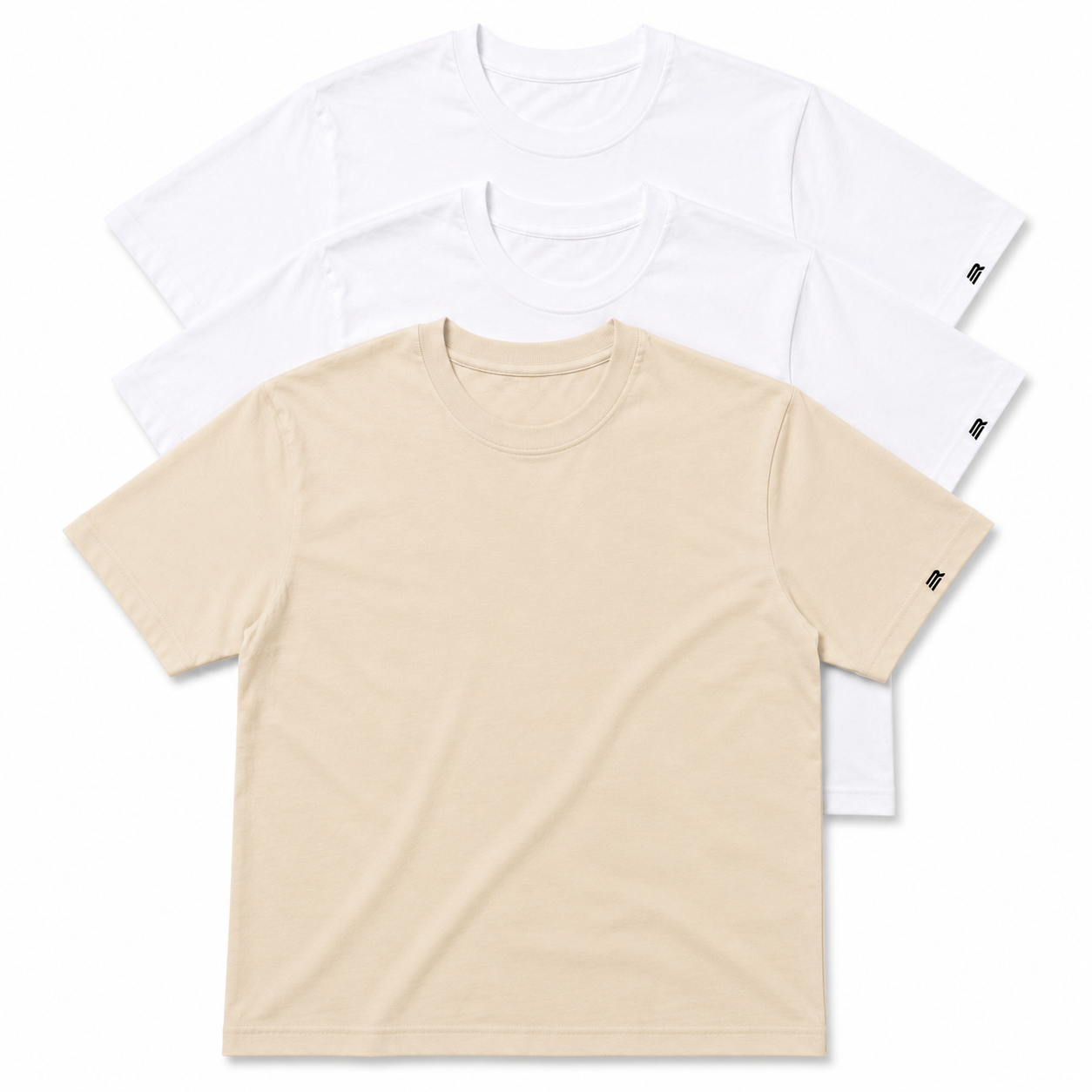 Kit com 3 Camisetas Básicas Euredon