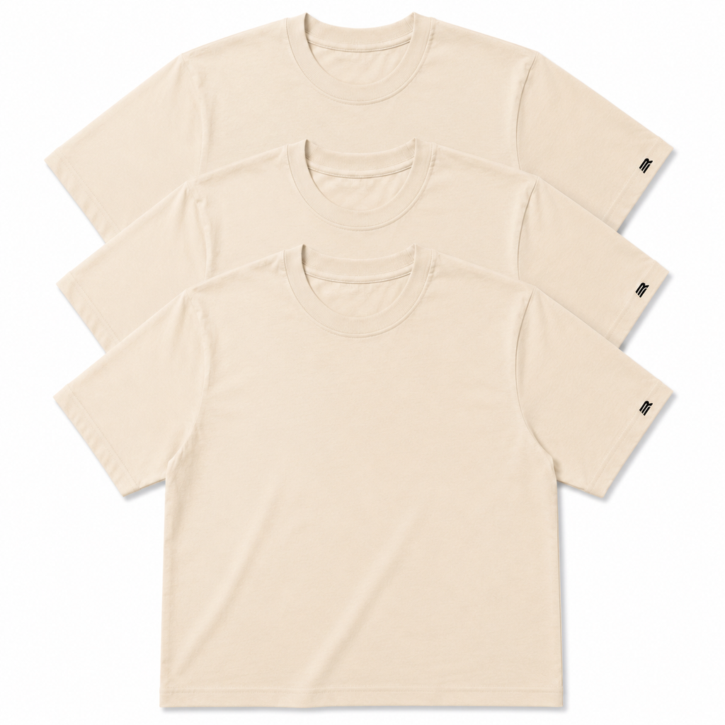 Kit com 3 Camisetas Básicas Euredon