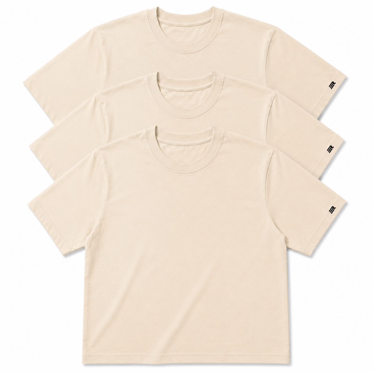 Kit com 3 Camisetas Básicas Euredon