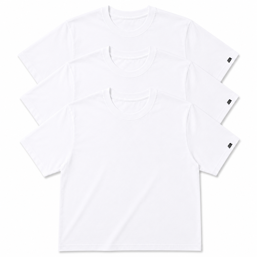 Kit com 3 Camisetas Básicas Euredon