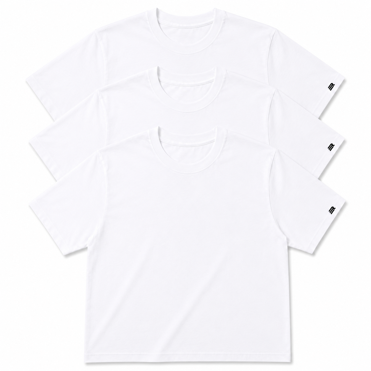 Kit com 3 Camisetas Básicas Euredon