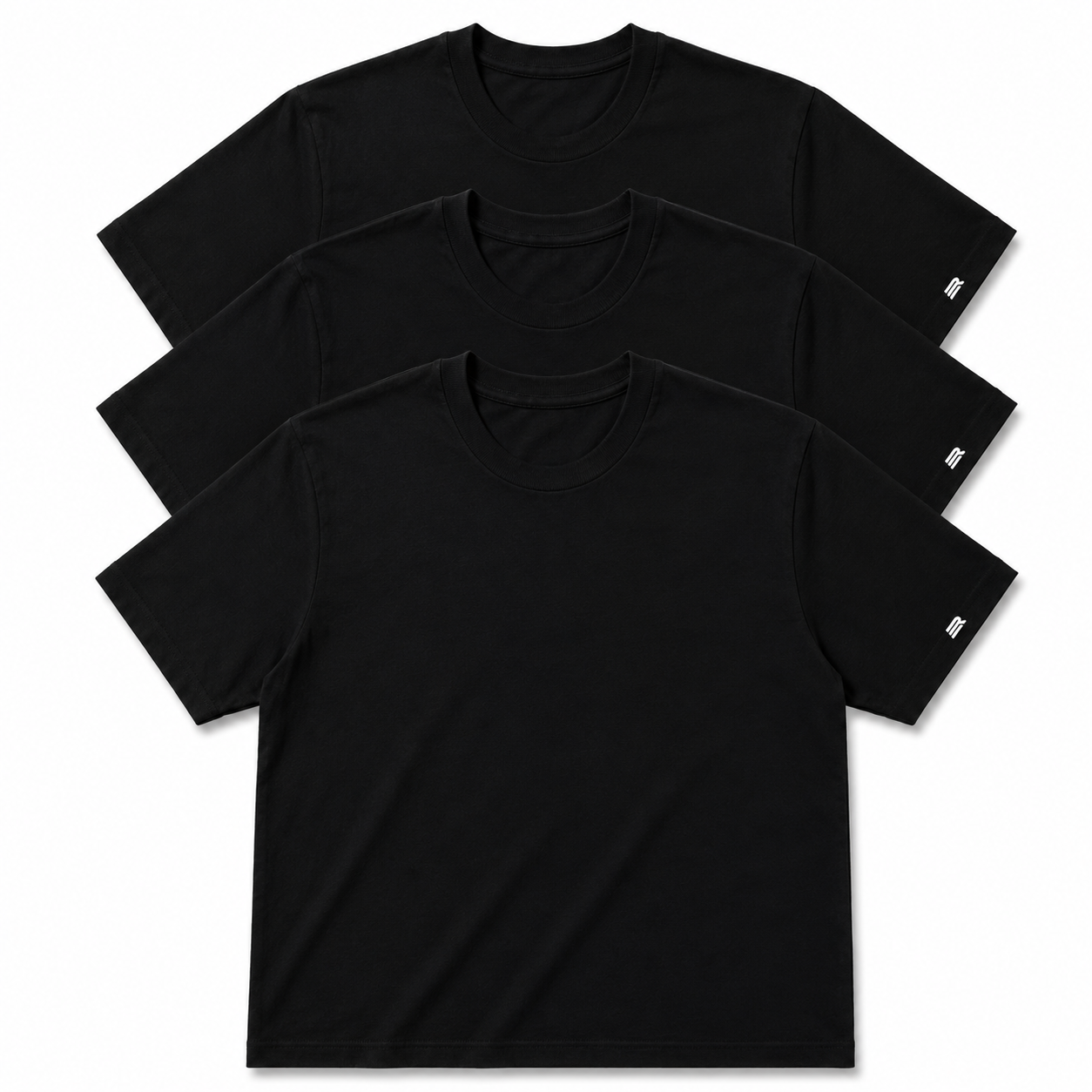 Kit com 3 Camisetas Básicas Euredon
