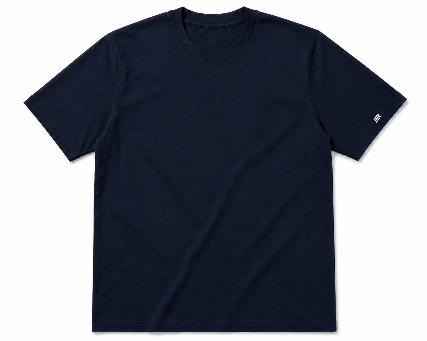 Camisa Básica Azul Marinho Lisa - Euredon