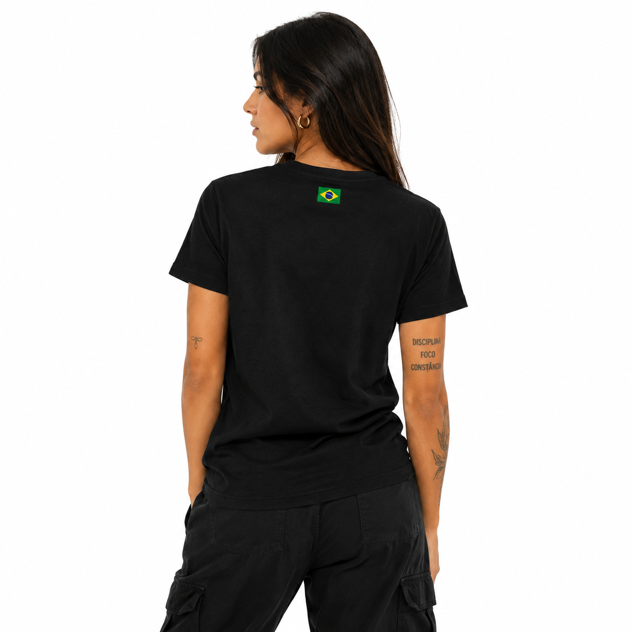 Camisa Seleção Brasileira Preta - Euredon