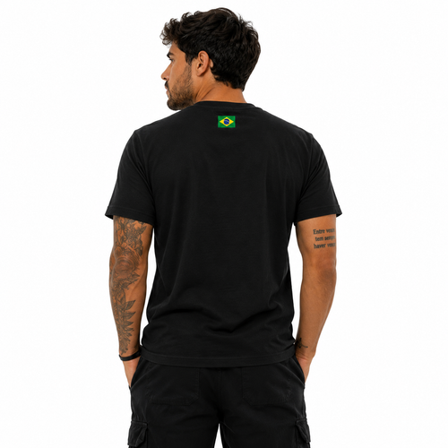 Camisa Seleção Brasileira Preta - Euredon