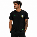 Camisa Seleção Brasileira Preta - Euredon