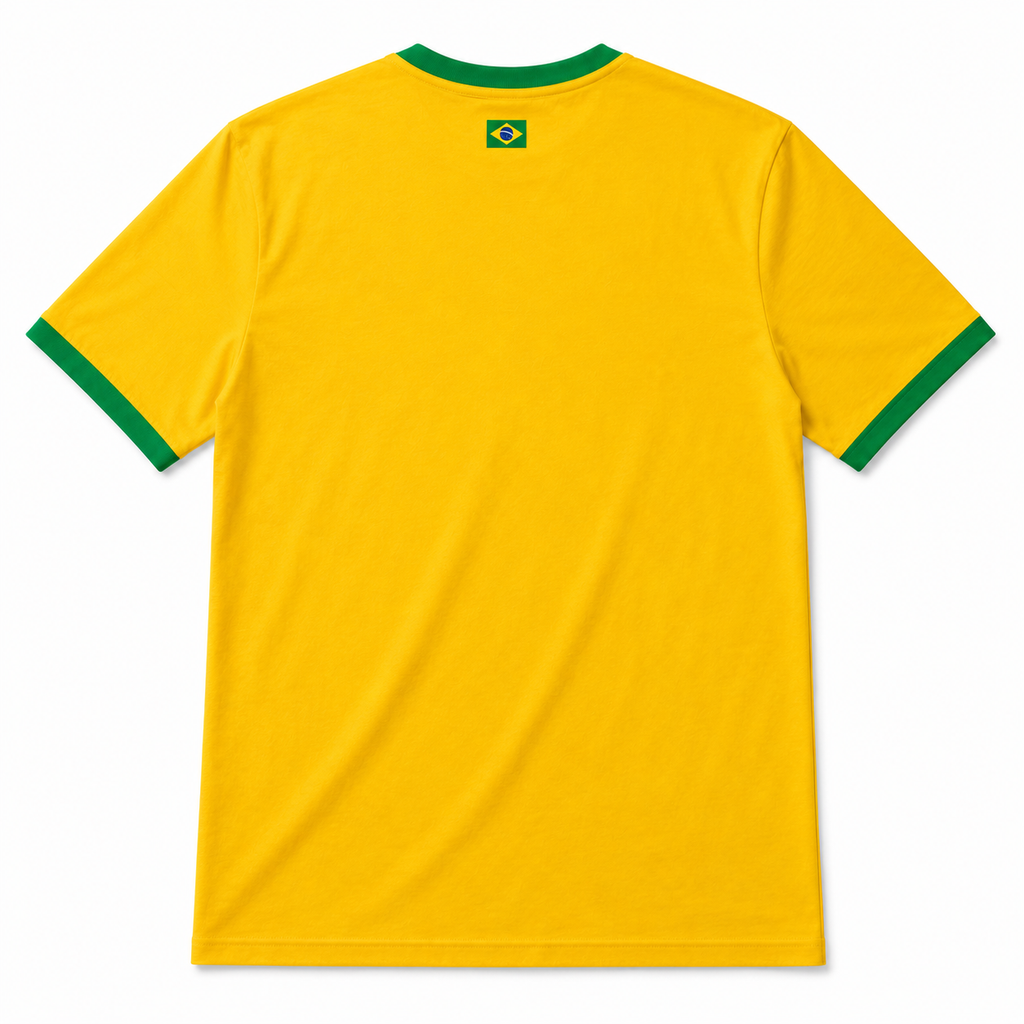 Camisa Seleção Brasileira Amarela - Euredon