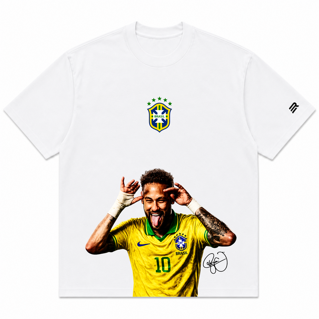 Camisa Seleção Brasileira Oversized - Neymar