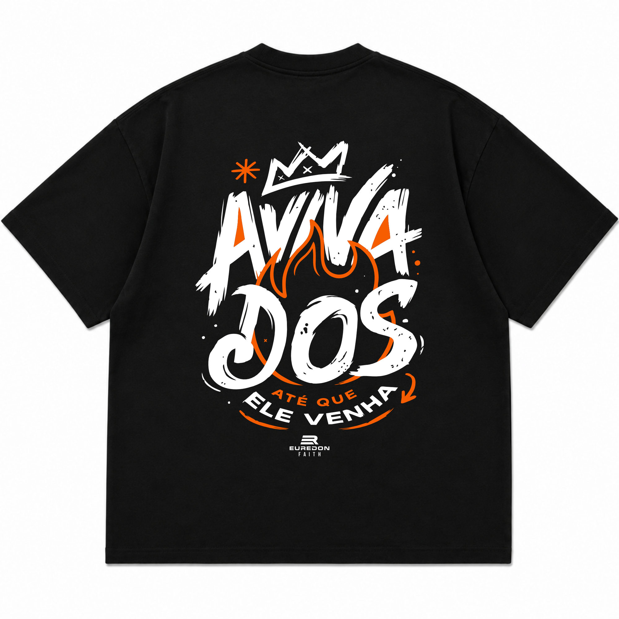 Camiseta Oversized Avivados - Euredon Faith