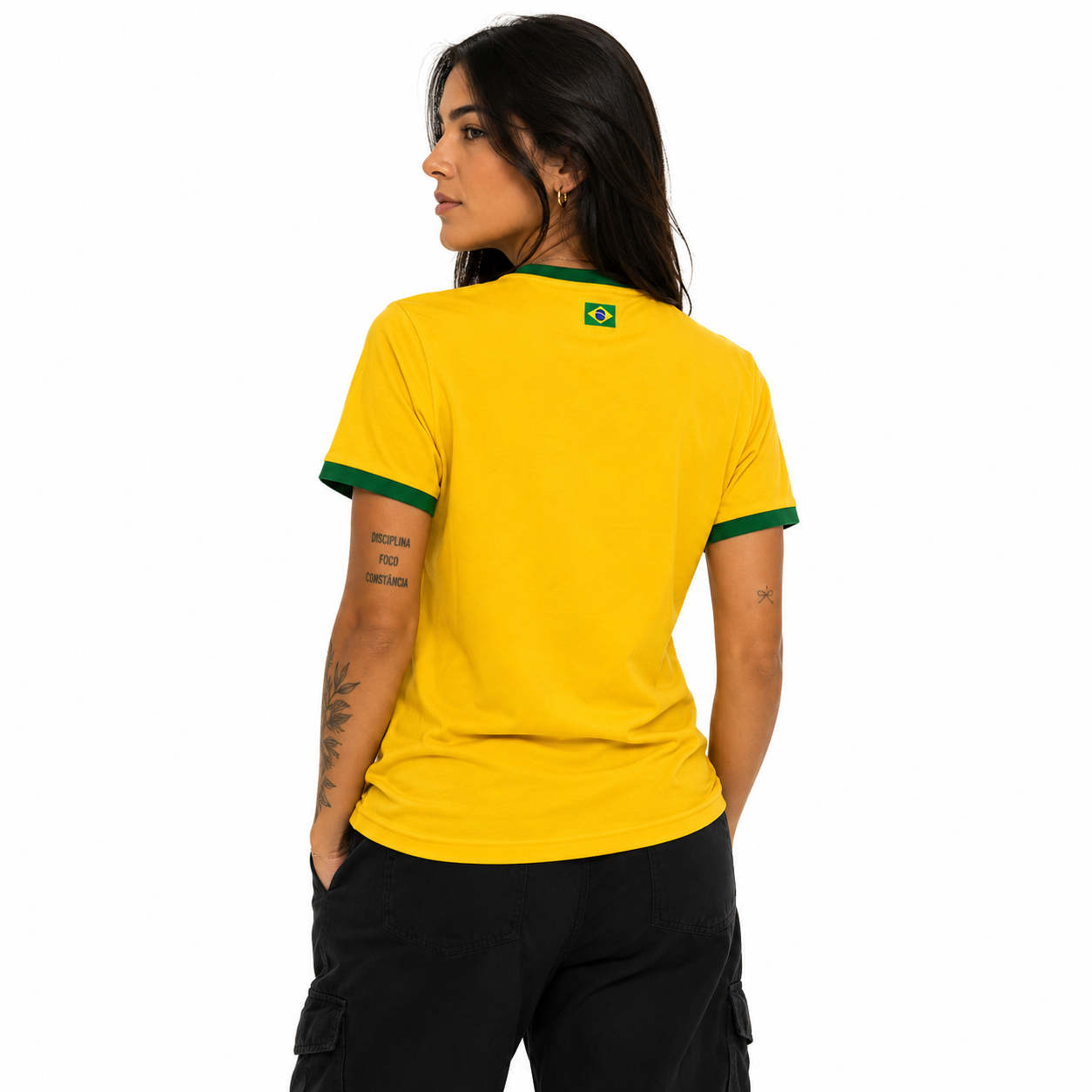 Camisa Seleção Brasileira Amarela - Euredon