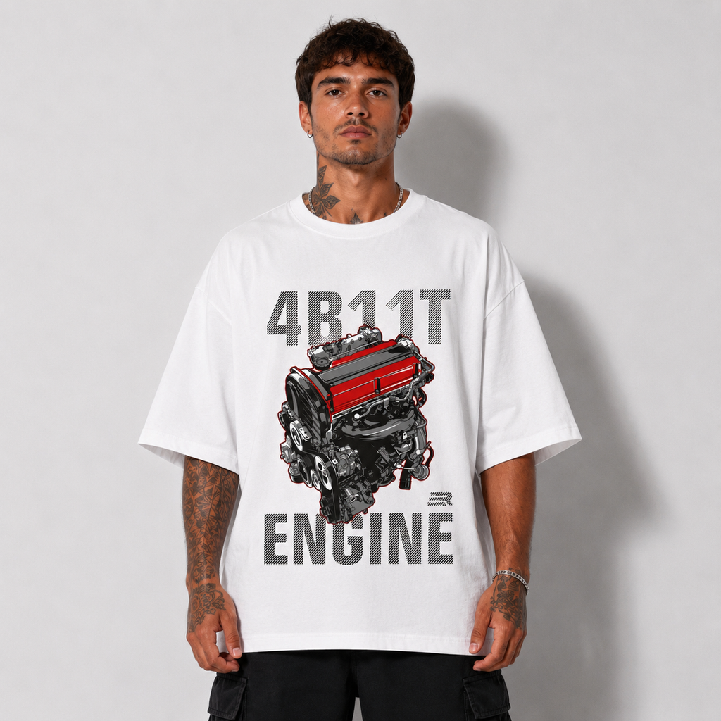 Camiseta Oversized 4B11T Legacy