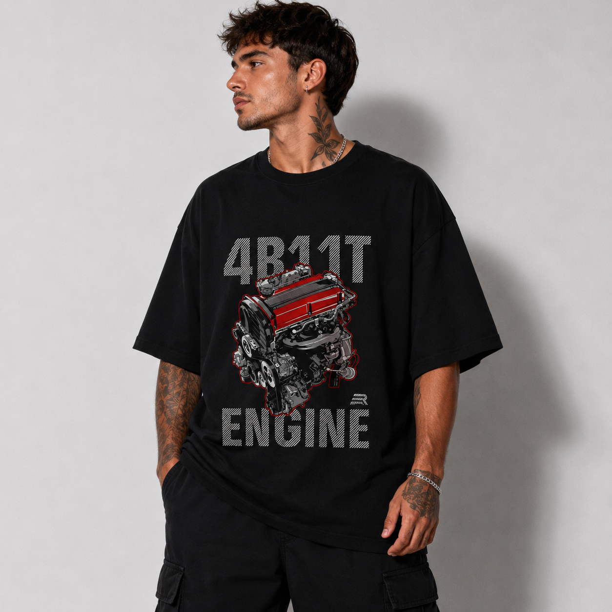 Camiseta Oversized 4B11T Legacy