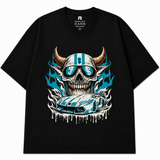 Camiseta Oversized Blue Reaper