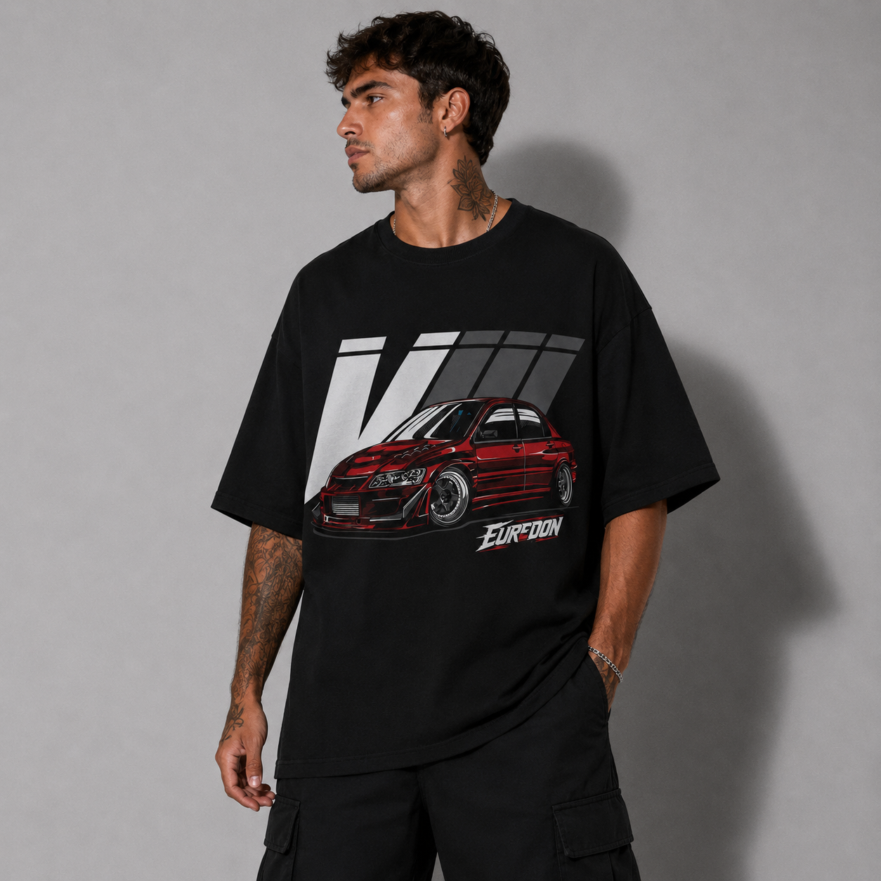 Camiseta Oversized Crimson Evo