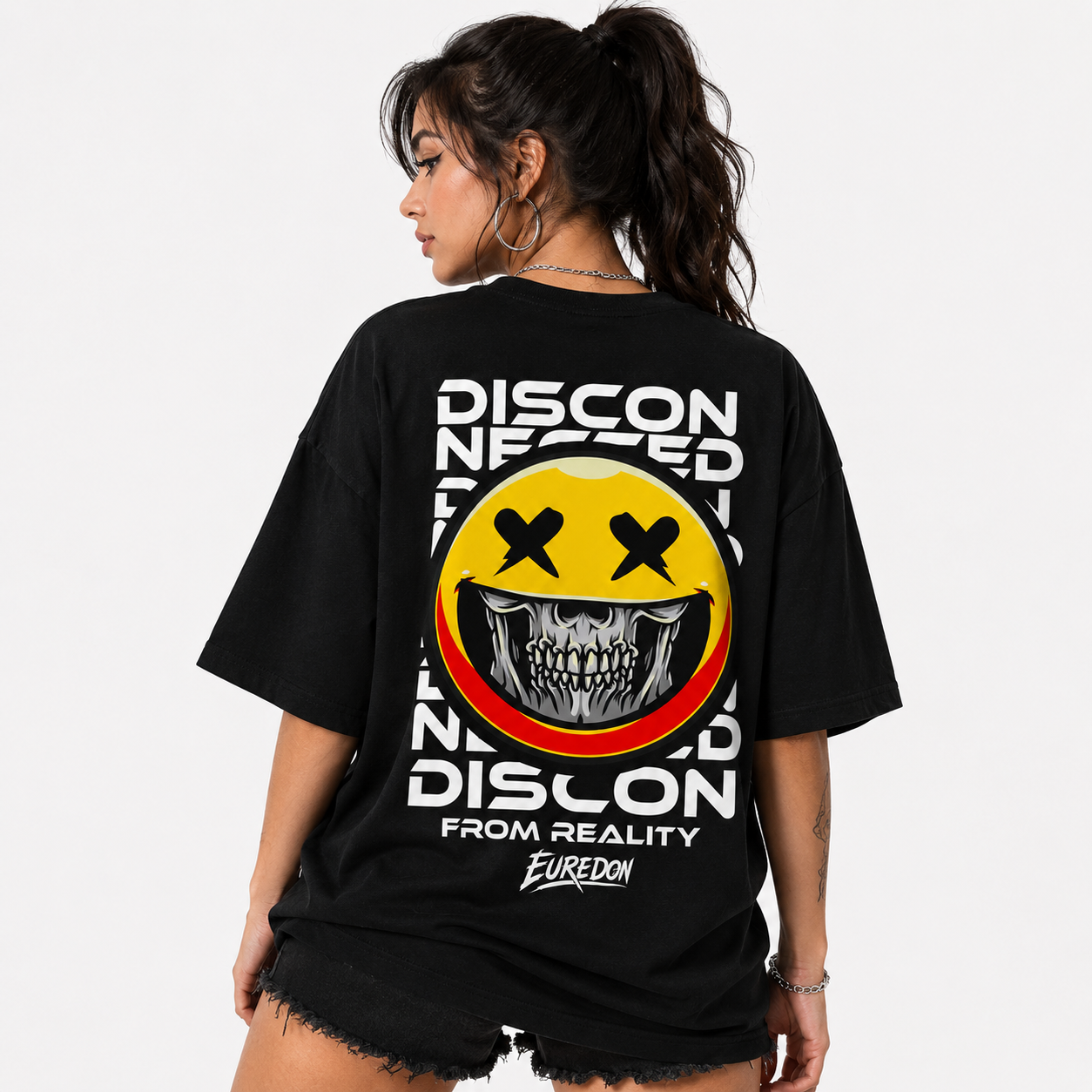 Camiseta Oversized Disconected