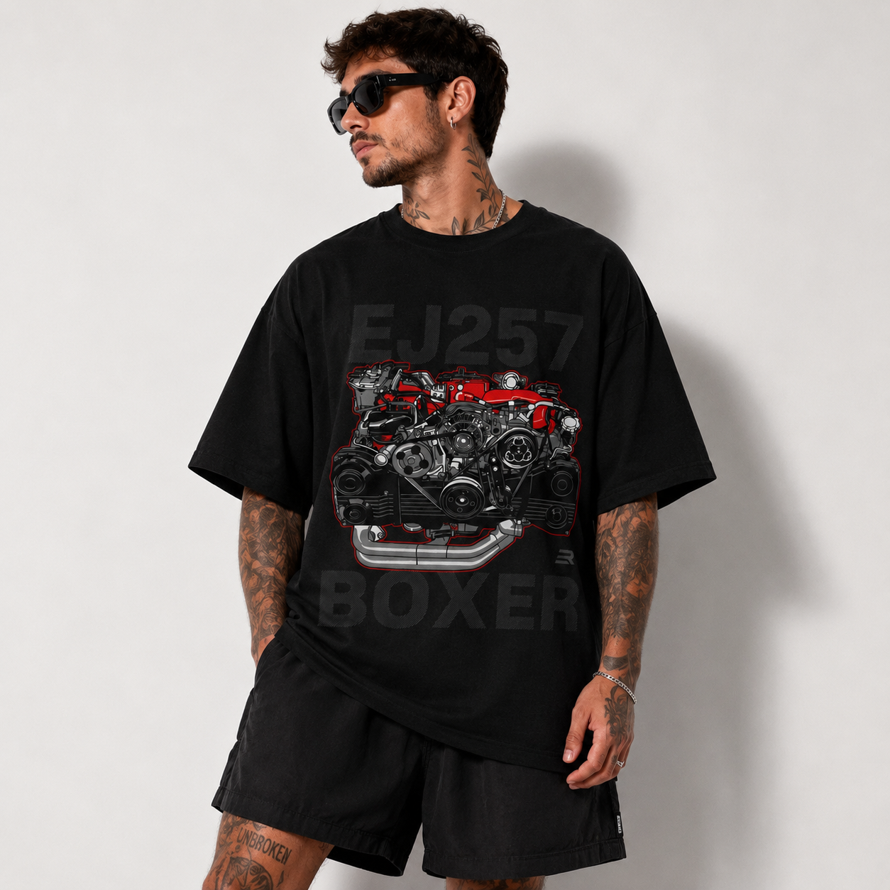 Camiseta Oversized EJ257 Legacy