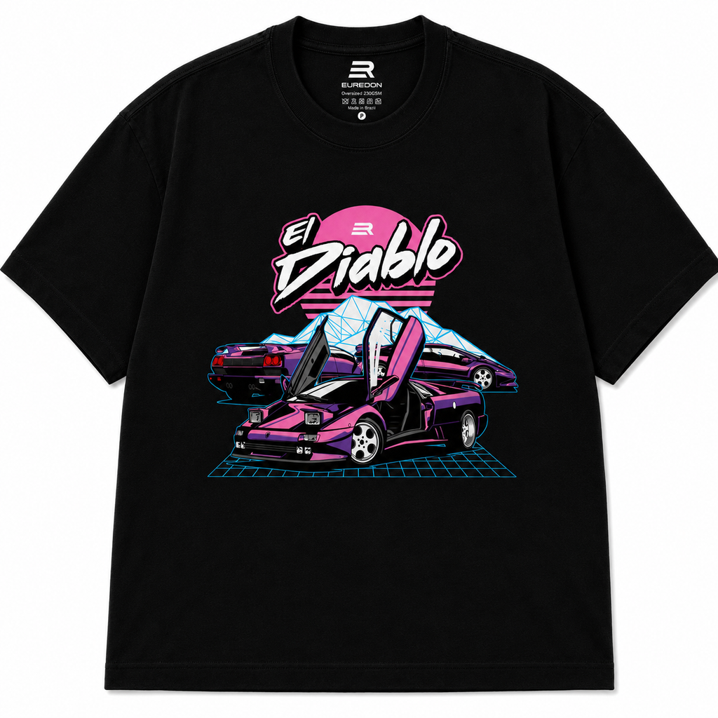 Camiseta Oversized El Diablo