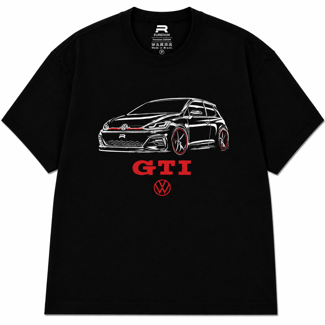 Camiseta Oversized GTI Blackline