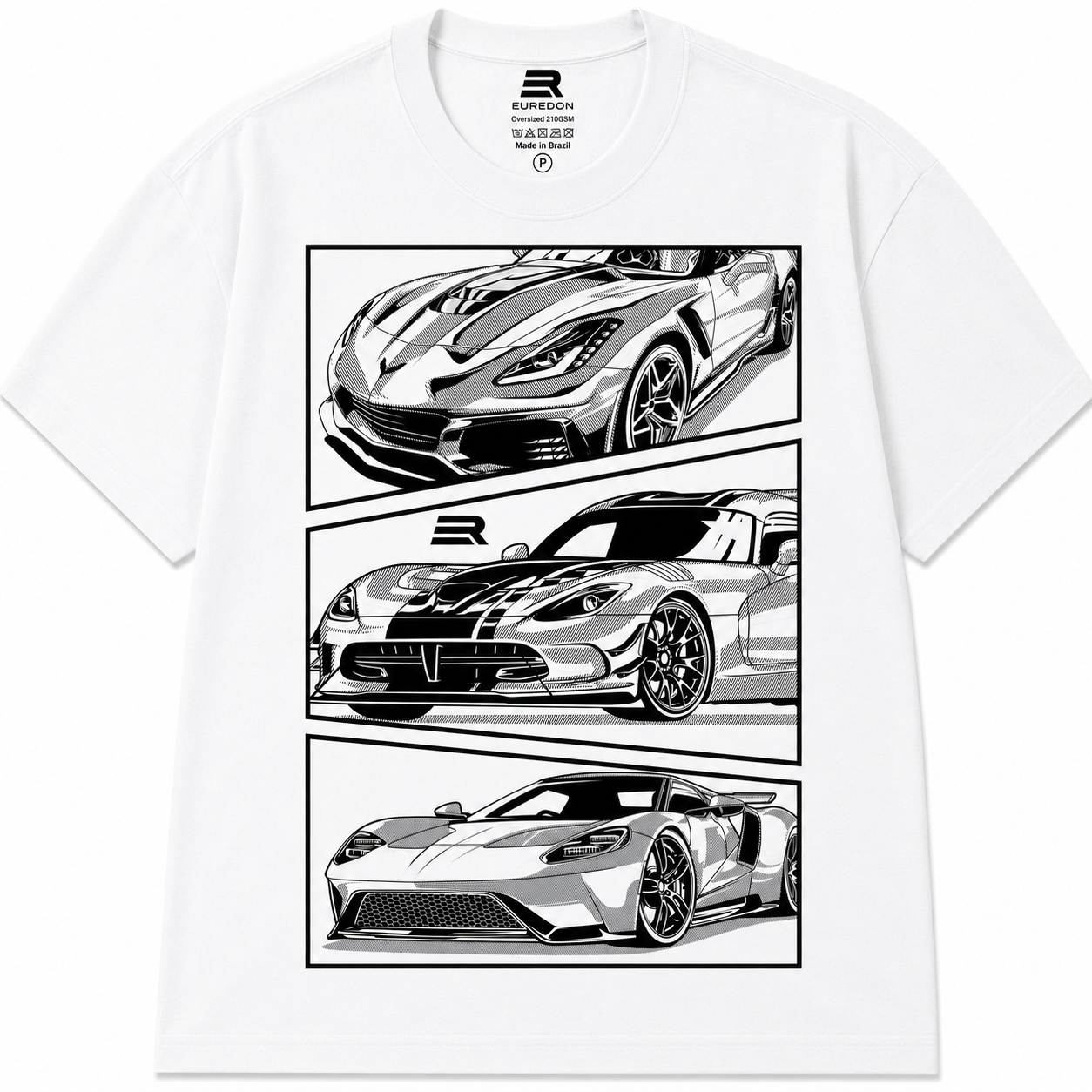 Camiseta Oversized Legends Trio