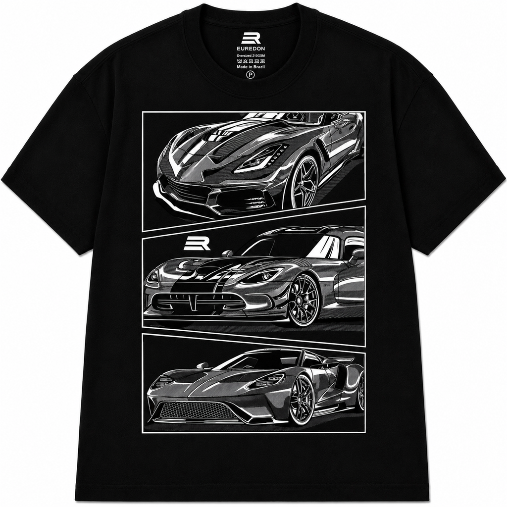 Camiseta Oversized Legends Trio