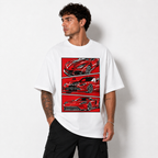 Camiseta Oversized Legends Trio RED