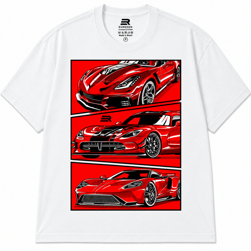 Camiseta Oversized Legends Trio RED