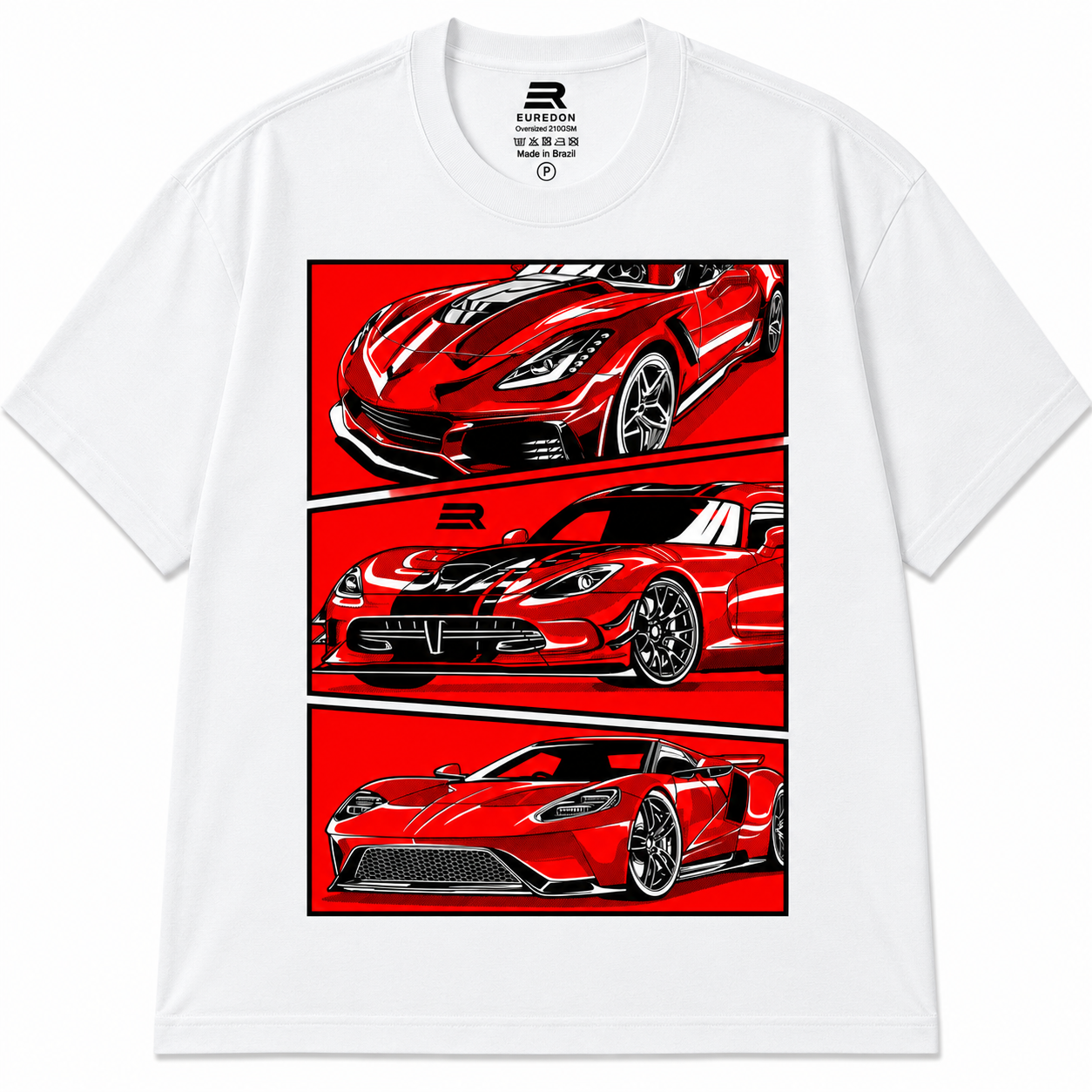 Camiseta Oversized Legends Trio RED