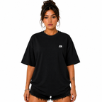 Camiseta Oversized Never Trust A Smile