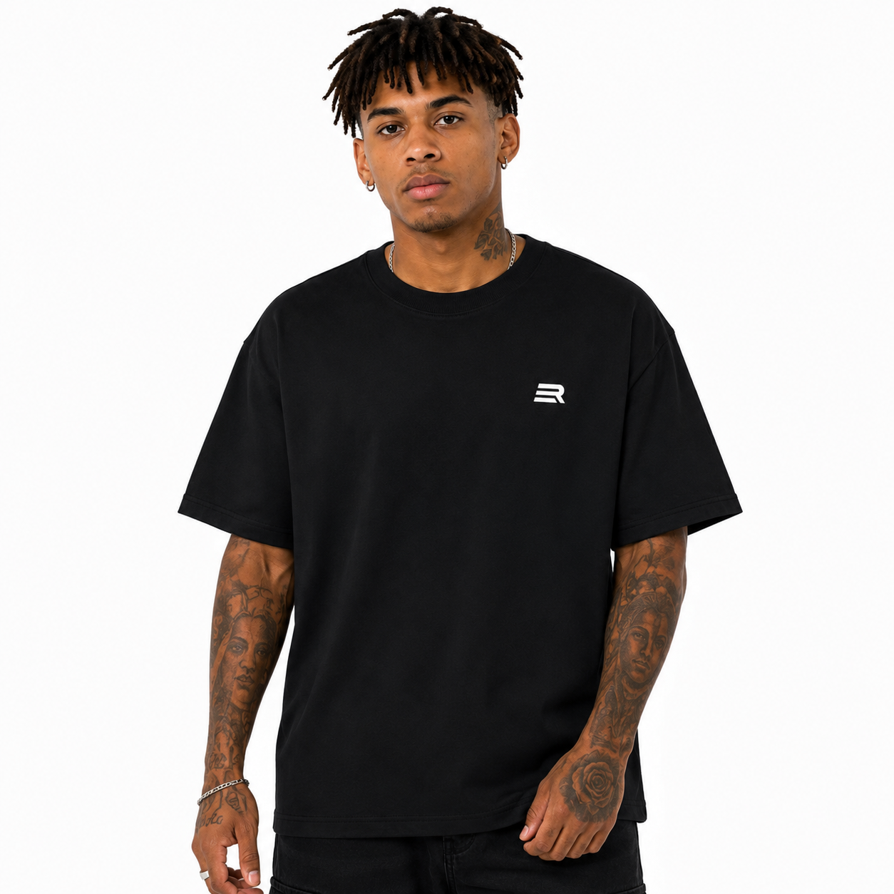 Camiseta Oversized Never Trust A Smile