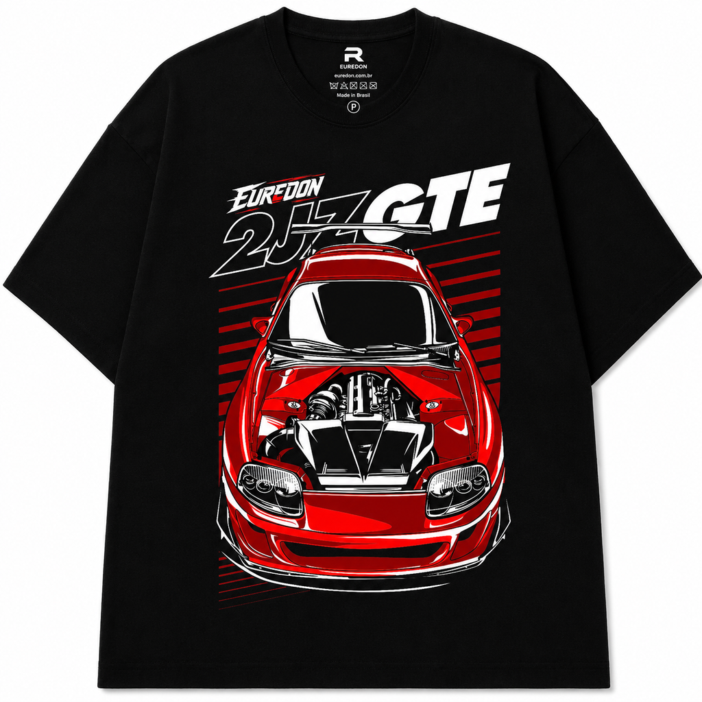 Camiseta Oversized RED GTE Project