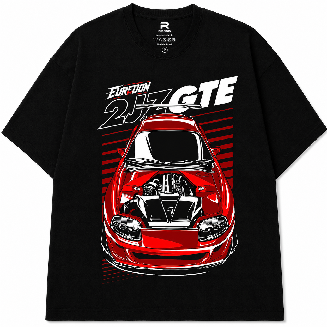 Camiseta Oversized RED GTE Project