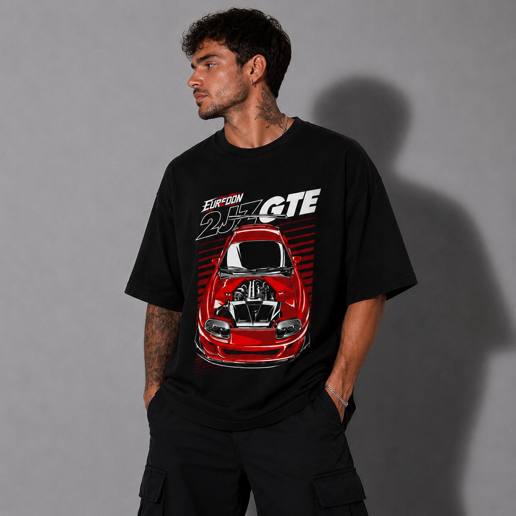 Camiseta Oversized RED GTE Project