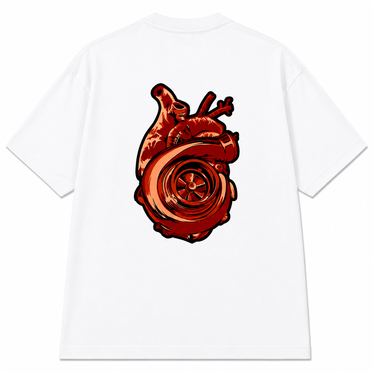 Camiseta Oversized Turbo Heart