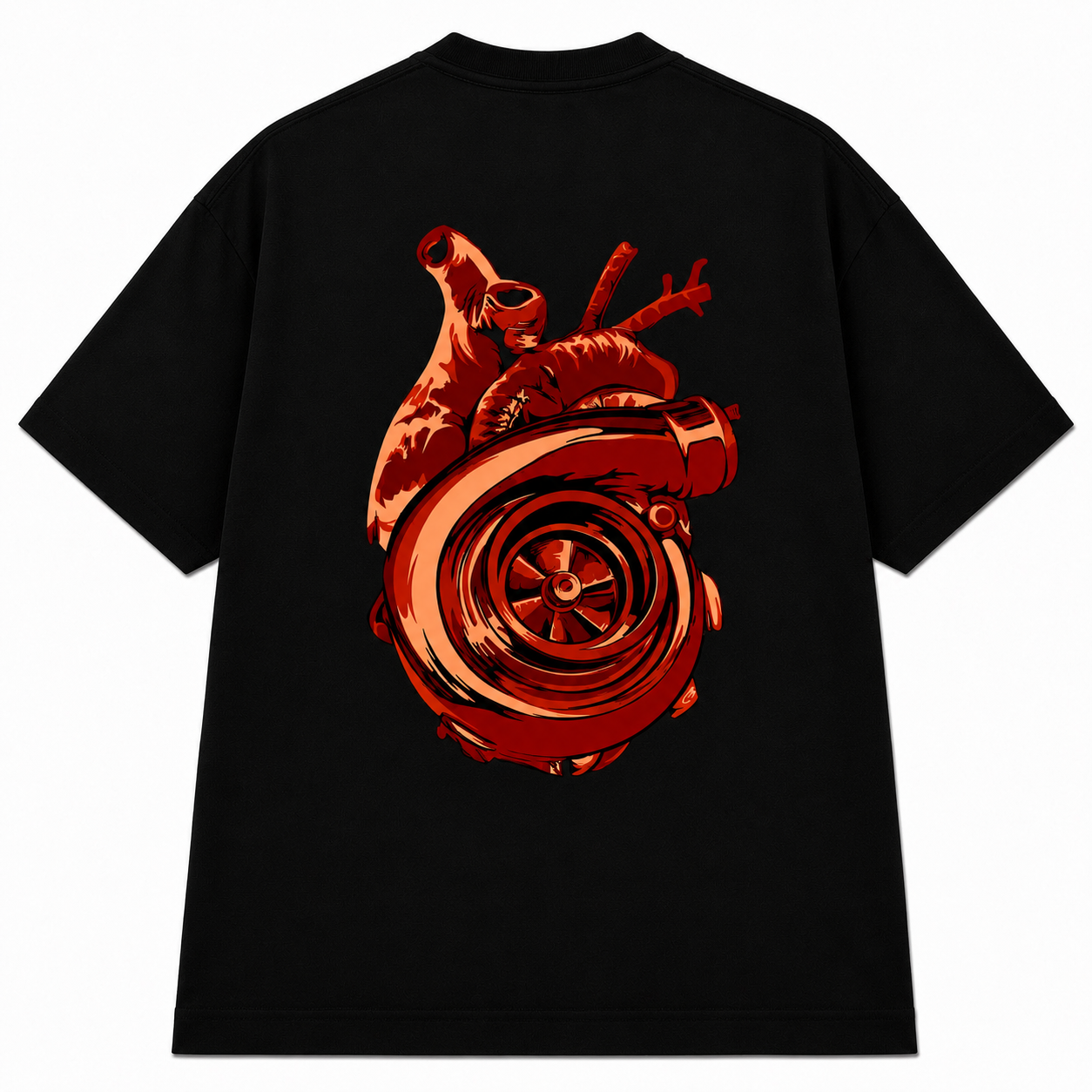 Camiseta Oversized Turbo Heart