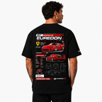 Camiseta Oversized Ferrari F40 - Euredon Motors