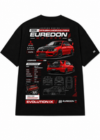 Camiseta Oversized Mitsubishi Lancer Evolution IX - Euredon Motors