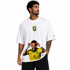 Camisa Seleção Brasileira Oversized - Neymar